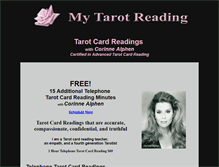 Tablet Screenshot of my-tarot-reading.com